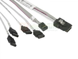 Supermicro CBL-0294L-02-RFB Supermicro MiniSAS to 4 SATA