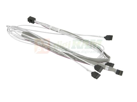 Supermicro CBL-SAST-0591-RFB Reverse Breakout MiniSAS HD