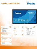 Monitor 65 cali TE6515A-B1AG IPS,4K,40pkt,550cd,DeepContrast-IR+, HDMI x2,DP,USB-C, 2 x 20W, OPS Slot x1, 5xUSB, 2xRJ45,8-Arr