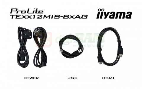 Monitor 86 cali TE8612MIS-B4AG 40pkt,IPS,4K,24/7,7H, ANDROID 14, RK3576, 8/128GB, EDLA, Essential