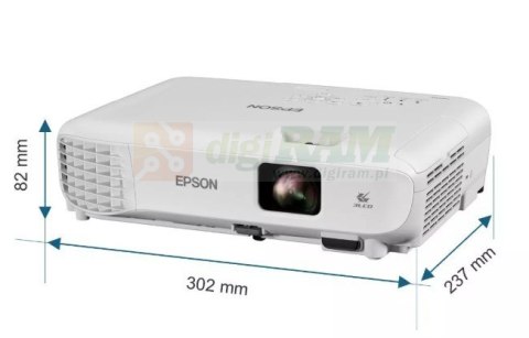 Projektor EB-W53 3LCD/WXGA/4000L/16k:1/HDMI