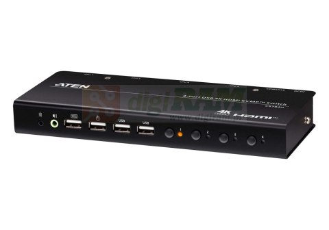 Aten CS784H-AT-G 4-Port USB 4K HDMI KVMPT