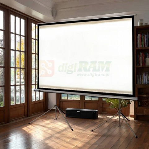 Ekran projekcyjny MC-712 150" 4:3 dwa statywy