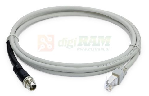 Planet CB-M12X8M10G-200 8-Pin X-Coded M12 Male to