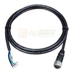Planet CB-M12A5FF-120 5-Pin A-Coding M12 Female to
