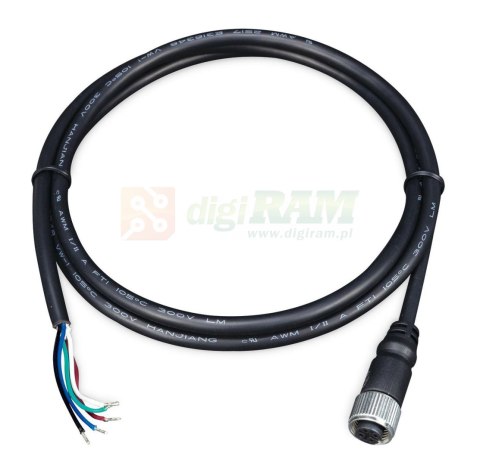 Planet CB-M12A5FF-120 5-Pin A-Coding M12 Female to