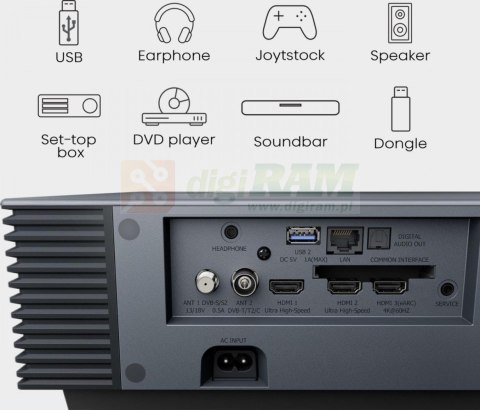 Projektor 4K Smart Laser Cinema PX3