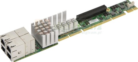 Supermicro AOC-UR-I4XT Network Card Internal