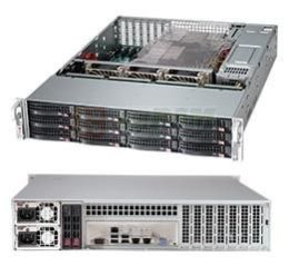 Supermicro CSE-826BAC12-R1K23LPB Computer Case Rack Black 1200
