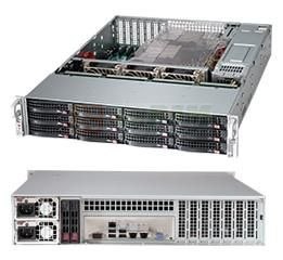 Supermicro CSE-826BAC12-R1K23LPB Computer Case Rack Black 1200