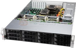 Supermicro CSE-LA26E1C4-R609LP Computer Case Rack Black,