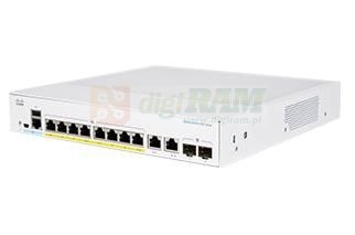 Cisco CBS350-8P-2G-EU-RFB CBS350 MANAGED 8-PORT GE,