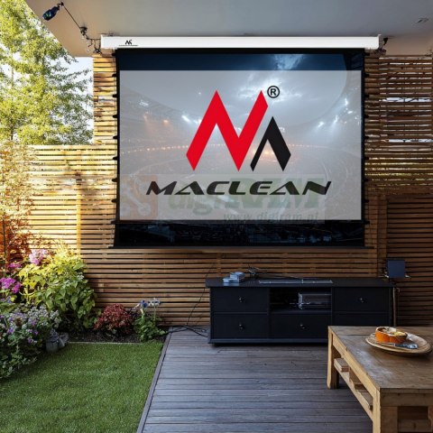 Ekran elektryczny z naciągiem Premium MC-992