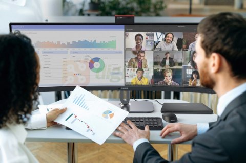 Monitor wielkoformatowy 48.8 cala 49B2U6903CH VA HDMIx2 DP RJ45 HAS Thunderbolt 4