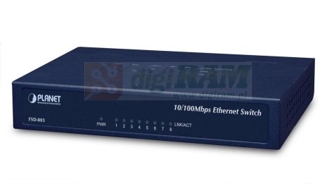 Planet FSD-803 8-P 10/100Mbps Fast Ethernet
