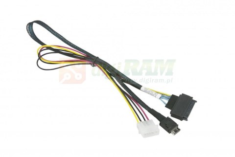 Supermicro CBL-SAST-0956-RFB 0.55m OCuLink to U.2 PCIE