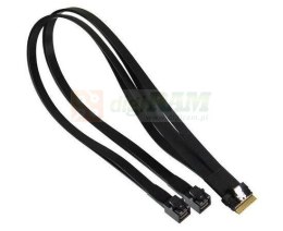 Supermicro CBL-SAST-1276F-100-RFB Slimline x8 to 2x Slimline x4