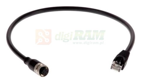 Axis 01793-001 M12(F)-RJ45(M) CABLE 0.5M