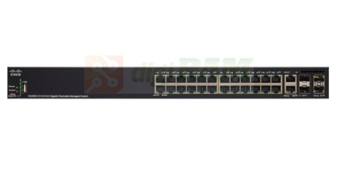 Cisco SB SG350X-24P-K9-EU-RFB Switch/SG350X-24P 24p Gb POE