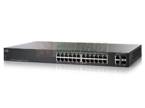 Cisco SB SLM224GT-EU-RFB SF200-24 24p 10/100 + 2