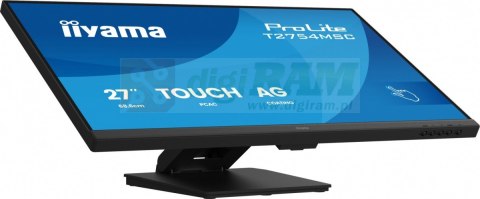 Monitor 27 cali ProLite T2754MSC-B2AG POJ.10PKT.IPS,Powłoka AG, FHD,300cd,2x2W