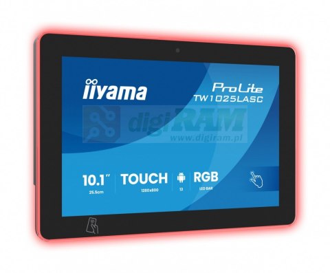 Monitor ProLite 10.1 cala TW1025ALASC-B3PNR,10P.DOT.IPS,WIFI,450 cd/m2,2x2W,3xUSB, RJ45, MICRO, A14, NFC , kamera internetowa (5