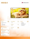 Monitor wielkoformatowy 65UL5Q-E 500cd/m2 UHD 24/7