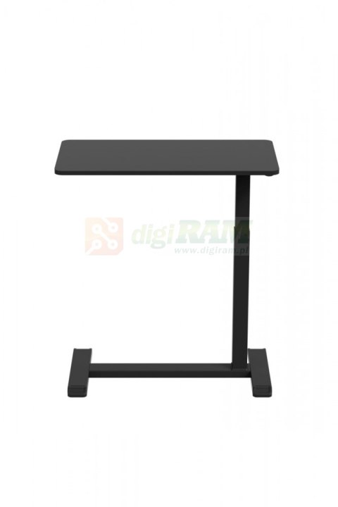 Mobilny stolik pod laptopa z kółkami, regulacja wysokości, czarny