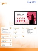 Monitor dotykowy 13 cali QB13C-T LH13QBCTBGBXEN