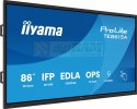 Monitor interaktywny 86 cali TE8615A-B2AG IPS,4K,40pkt,550cd,DeepContrast-IR+, HDMI x2,DP,USB-C, 2 x 20W, OPS Slot x1, 5xUSB,