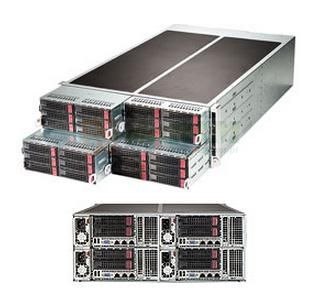 Supermicro SYS-F628R3-RTB+-RFB 4U, 4x (6+2) 3.5" Hot-swap