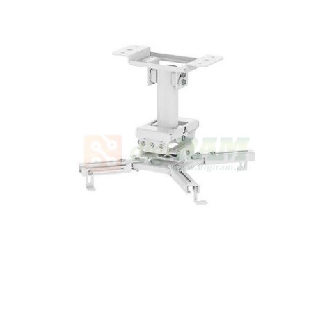 Uchwyt sufitowy do projektora CL25-530WH1 h:25,5 cm biały