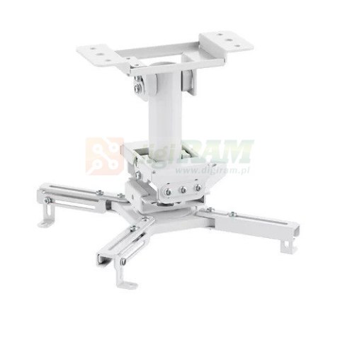 Uchwyt sufitowy do projektora CL25-530WH1 h:25,5 cm biały