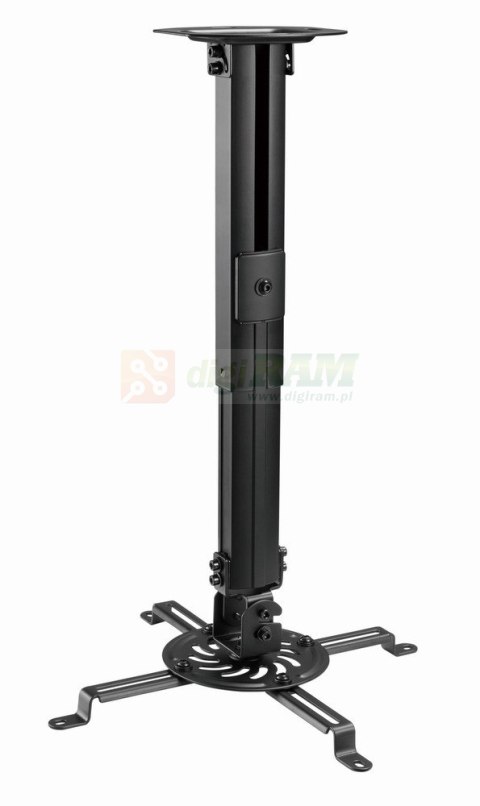 Uchwyt sufitowy do projektora/rzutnika, regulowany, do 13kg