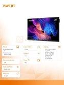 Monitor interaktywny 75WE3FE 75 cali 4K Advanced Interactive Display
