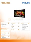 Monitor wielkoformatowy 43BDL5050D 42.5 cala Public Display