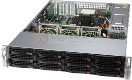 Supermicro CSE-826BAC12-R802LPB Computer Case Rack Grey 800 W