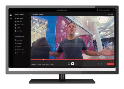 Axis 03080-001 Body Worn Live Self-hosted