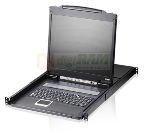 Aten CL1316N-ATA-FG 16-Port 19" LCD KVM Switch