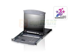 Aten KL1508AM-AXA-AG 8 Port RJ45 KVM & Dual rail
