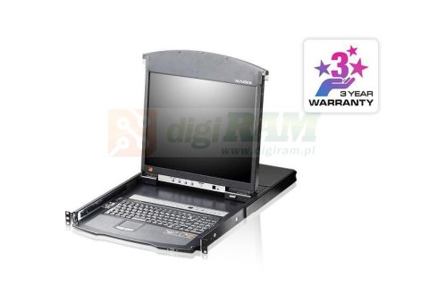 Aten KL1516AIN-AXA-AG 16-Port 19" LCD Cat5e/6 KVM