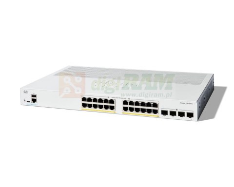 Cisco C1300-24P-4X-RFB 24P-4X Managed Switch, 24