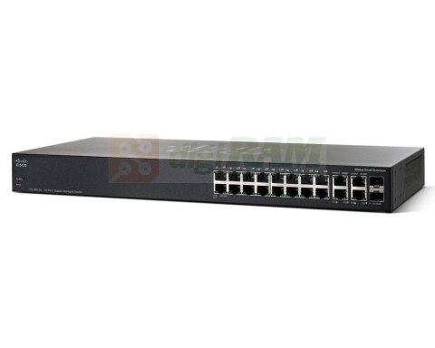 Cisco SB SRW2016-K9-EU-RFB SG 300-20 20port GB Managed