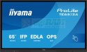 Monitor 65 cali TE6513A-B3AG INFRARED, 40pkt, IPS, 4K, 7H, 500cd/m2, WiFi, USB, ANDROID 14, Google EDLA, 2x20W, uchwyt ścienny