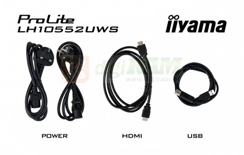 Monitor wielkoformatowy 105 cali ProLite LH10552UWS-B1AG 21:9(5K),24/7,IPS,HDMI,500cd,8ms