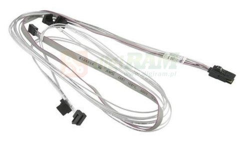Supermicro CBL-0388L-01-RFB Ipass To 4 SATA Cable, 30AWG,