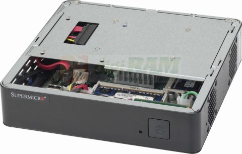 Supermicro CSE-101S Computer Case Rack Black