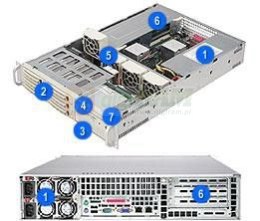Supermicro CSE-822T-R500RCB Chassis Cse822Tr500Rc 2U