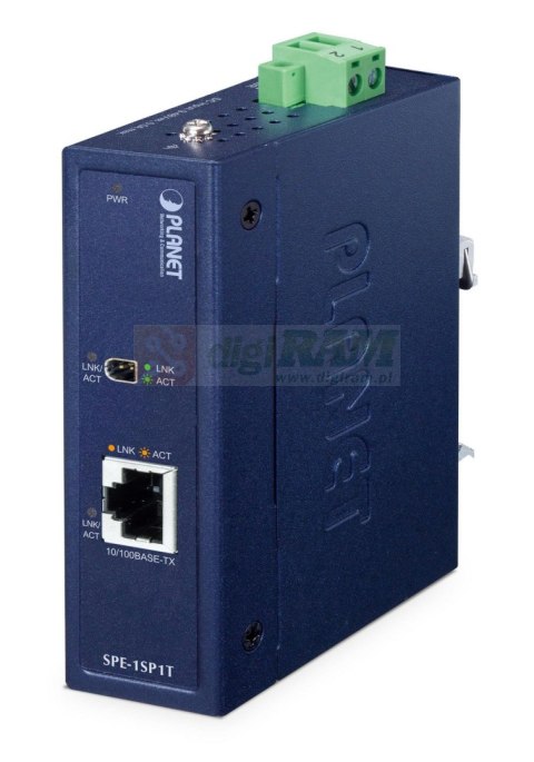 Planet SPE-1SP1T IP30 Industrial 1-Port